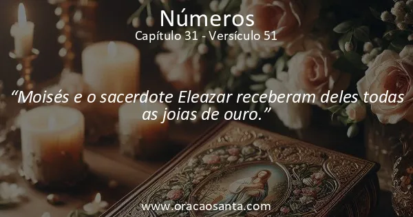 Números 31:51