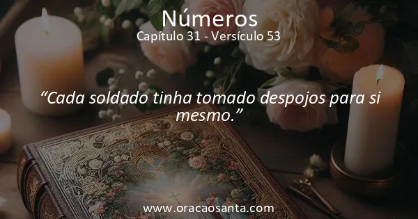 Números 31:53