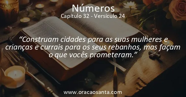 Números 32:24