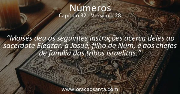 Números 32:28