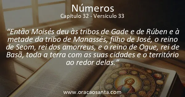 Números 32:33
