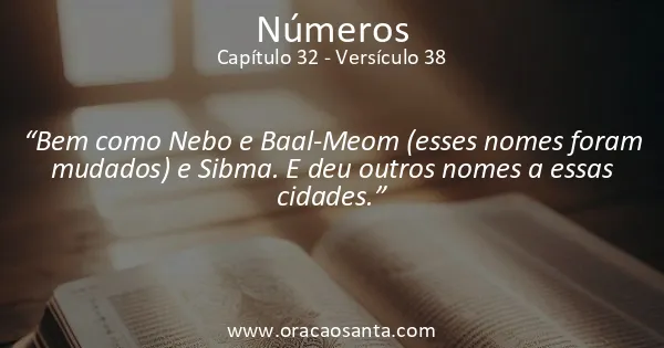 Números 32:38