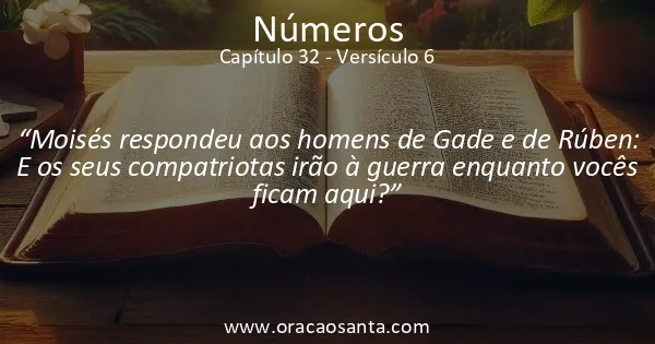 Números 32:6