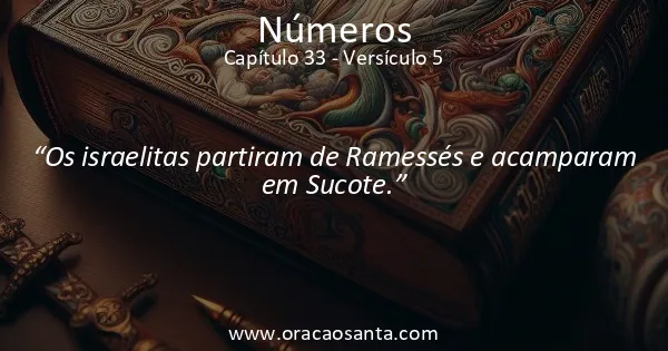 Números 33:5