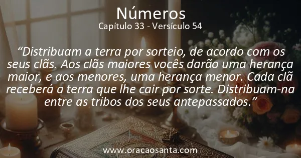 Números 33:54