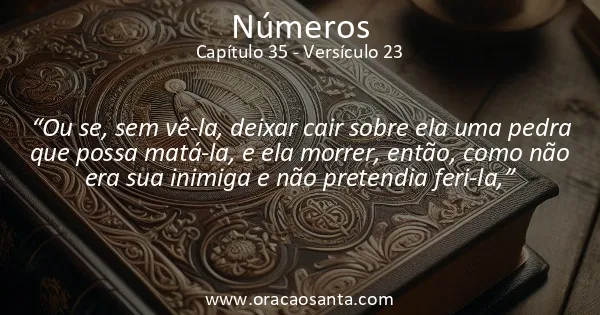 Números 35:23