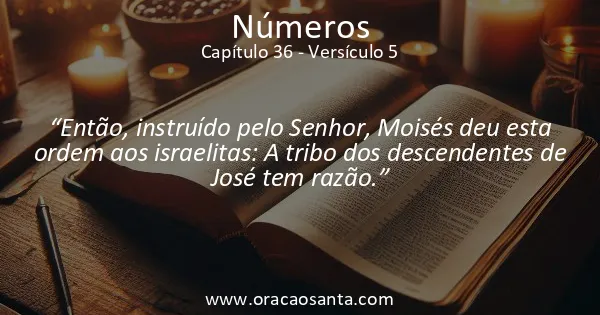 Números 36:5