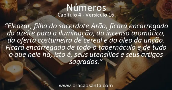 Números 4:16