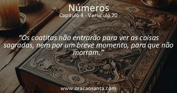 Números 4:20