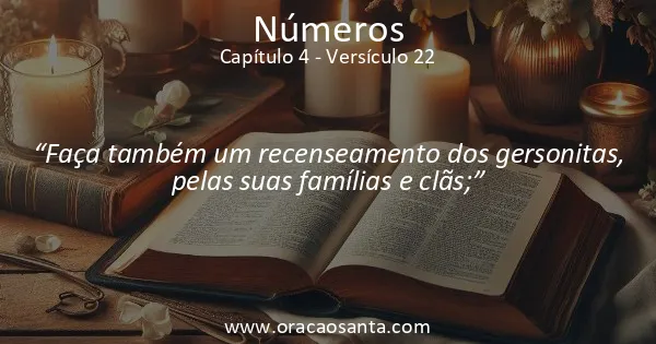 Números 4:22
