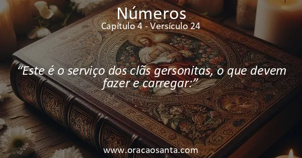 Números 4:24