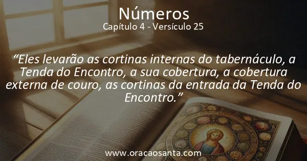 Números 4:25