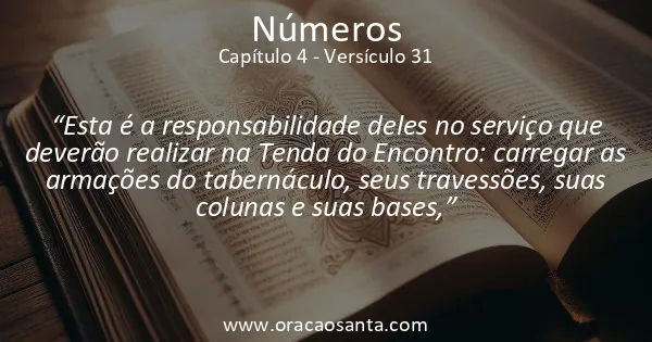 Números 4:31