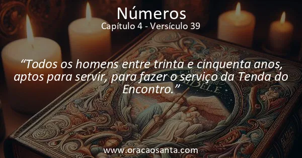 Números 4:39