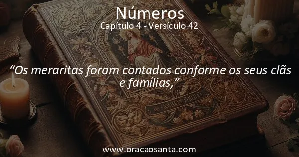 Números 4:42
