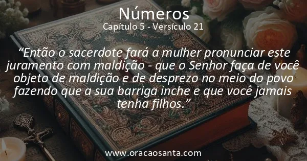 Números 5:21
