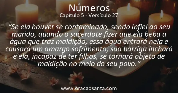 Números 5:27