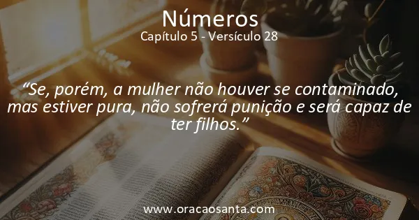 Números 5:28
