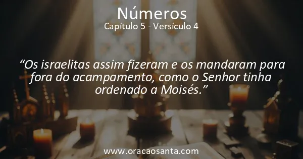 Números 5:4