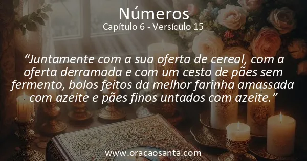 Números 6:15