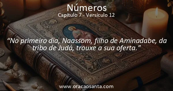 Números 7:12