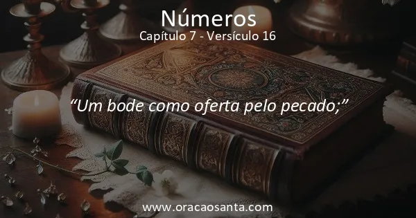 Números 7:16