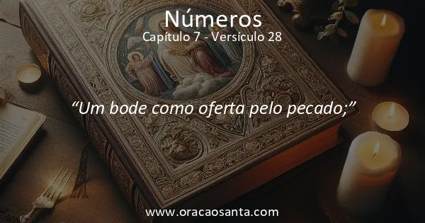 Números 7:28