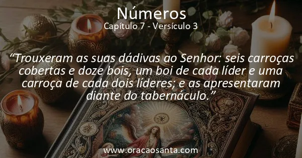 Números 7:3