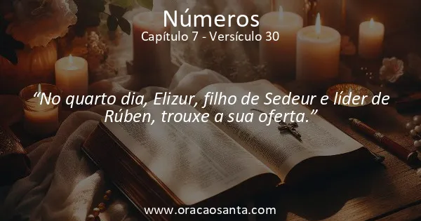 Números 7:30
