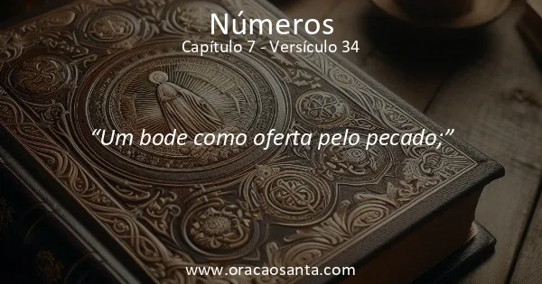 Números 7:34
