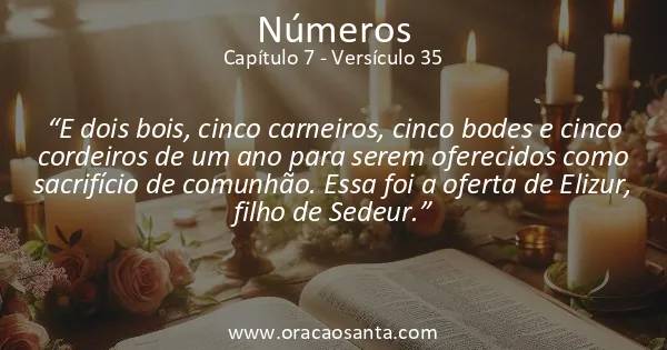 Números 7:35