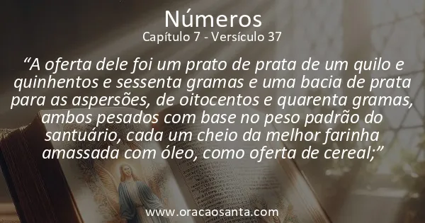 Números 7:37