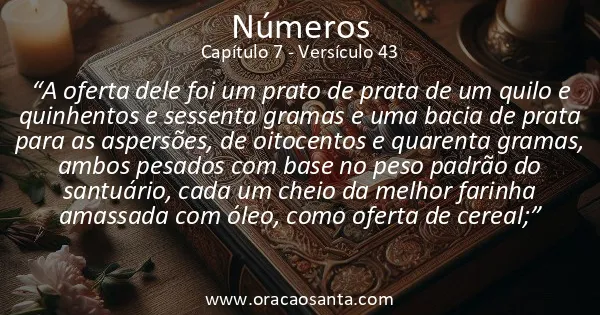 Números 7:43
