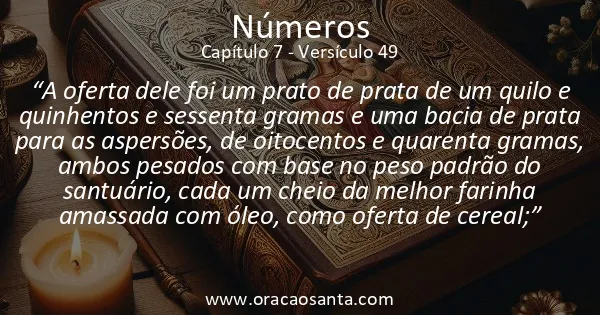 Números 7:49