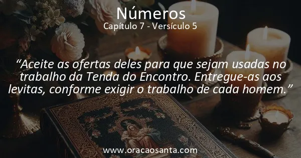 Números 7:5