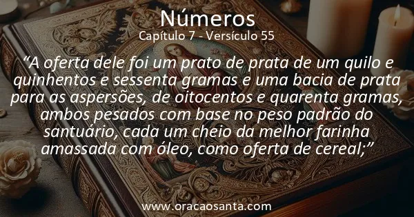 Números 7:55