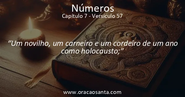 Números 7:57