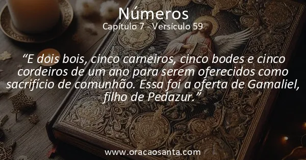 Números 7:59