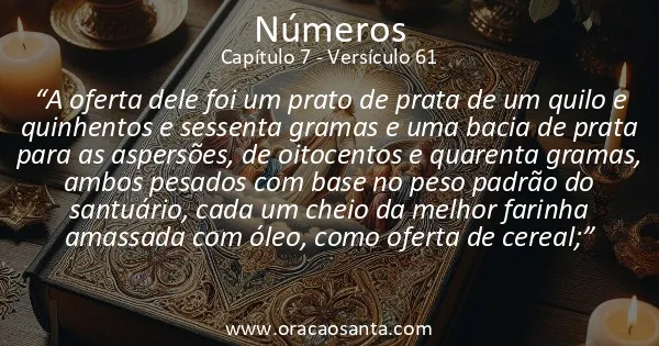 Números 7:61