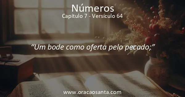 Números 7:64