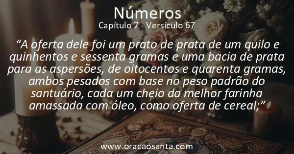 Números 7:67