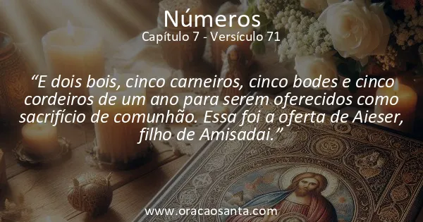 Números 7:71