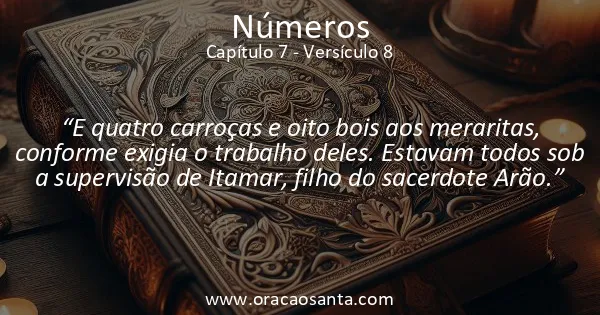 Números 7:8