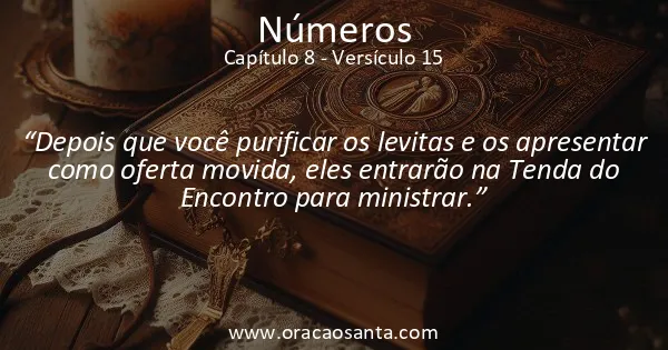 Números 8:15