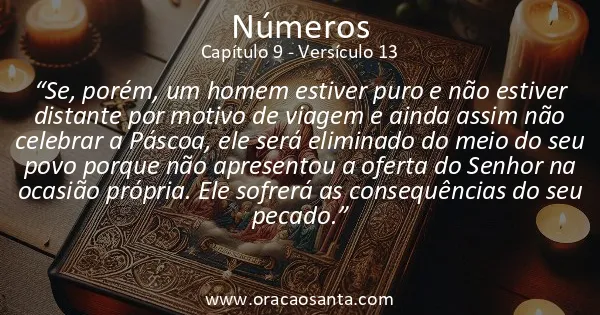 Números 9:13