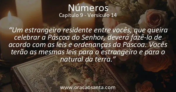 Números 9:14