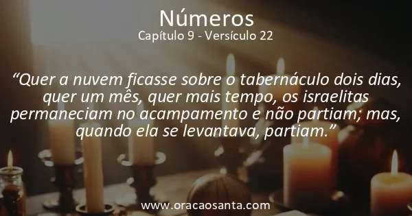 Números 9:22