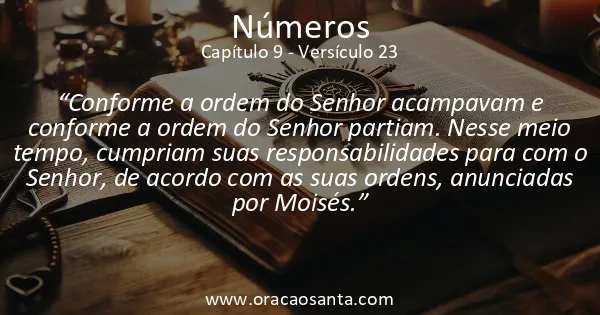 Números 9:23