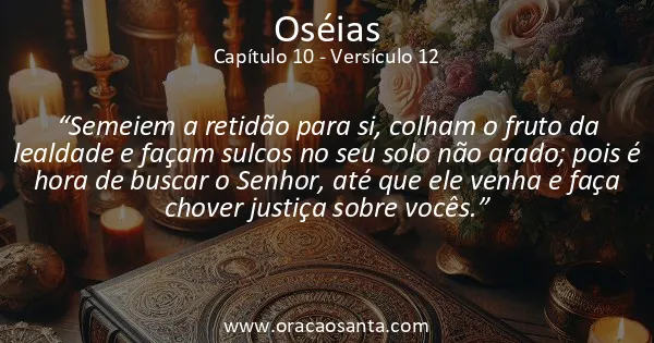 Oseias 10:12