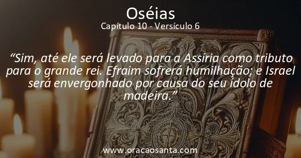 Oseias 10:6